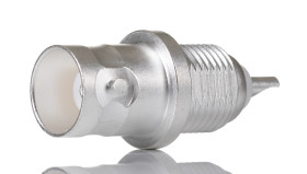 Złącze koncentryczne Montaż na panelu Żeński 50Ω typ złącza Złącze BNC 4GHz Lutowane typ kabla Koncentryczny