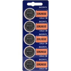 5 x bateria litowa mini Sony CR2032