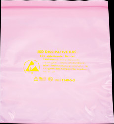 1903EC114 ESD bag, dissipative, 10 pcs, 250 x 300 mm