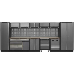 Sealey APMSSTACK16W Modular Storage System Combo - Pressed Wood Worktop