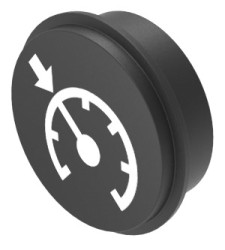 Nakładka do klawiatury, typ: Wkładka do klawiatury, symbol — sterowanie wycieczkowe, do użytku z: Klawiatury serii 09