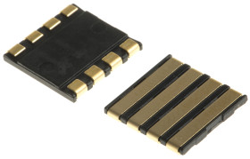 Moduł stykowy, Żeński, l. styków: 4, Montaż powierzchniowy, 3A, 60 V