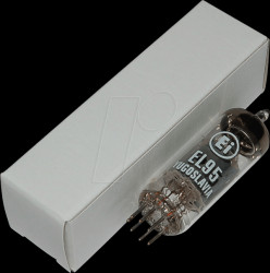 EL95 Electron tube, power tube, miniature, 7-pin, 6.3 V