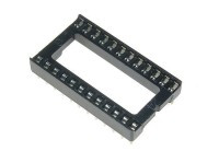 DIL24/2 Podstawka standard - raster 2.54 mm DIP24 - cena za 2 sztuki