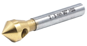 Wiertło RS PRO śr.trzpienia: 6 mm śr. głowicy: 5mm kąt: 90° dł. trzpienia: 32mm dł. całkowita: 45 mm HSS