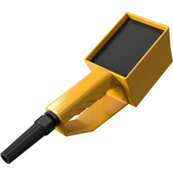 Obudowa ręczna 85 x 85 x 221mm IP65 Poliamid Żółty