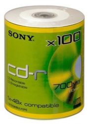 CD-R SONY 80 700MB SZPINDEL100