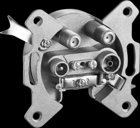 67049 4-hole universal aerial stitch/terminal socket, 2 dB
