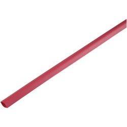 TruComponents 30025 Heatshrink Red 16.70mm 8mm Shrinkage:2:1 /m