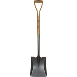 Kent &amp; Stowe 70100660 Carbon Steel Square Mouth Shovel, FSC&#xAE;