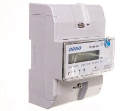 Licznik energii elektrycznej 3-fazowy 3x20 /120A 3x230/V wyświetlacz LCD OR-WE-507