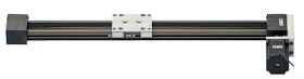 Siłownik liniowy elektryczny długość skoku 500mm obciążenie 100N Igus Siłownik liniowy z napędem pasowym