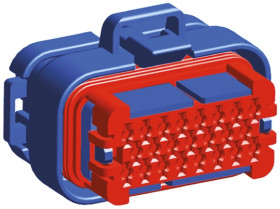 Złącze samochodowe 23-pinowe 3-rzędowe TE Connectivity Męski AMPSEAL Złącze wtyku motoryzacyjnego