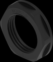 Counter nut, M20, Clamping range 10 to 14 mm, IP68, black, 1SNG607009R0000