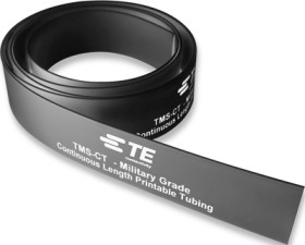 Heatshrink tubing, 3:1, (2.4/0.8 mm), PO, black, ER2148-000