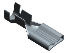 Konektor płaski Żeński 4.75 x 0.51mm Izolacja: Nieizolowane Nikiel