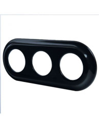 CERAMICZNA RAMKA TRZYKROTNA CZARNA 2PF03B