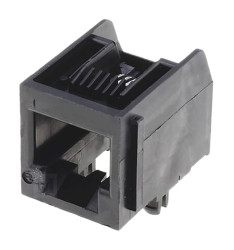 Złącze RJ11 Żeński Złącze RJ11 Przewlekany Molex, 90° 6P6C-żyłowe