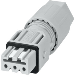Phoenix Contact 1490380 Connector 4+PE pins 16 A quick assembly grey