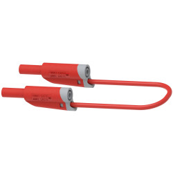 Electro PJP 2710-IEC-CD1-25R Test Lead 4mm Banana Jack 25cm Red