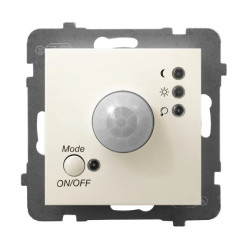 ARIA Elektroniczny czujnik ruchu ecru ŁP-16U/m/27