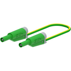 Electro PJP 2711-IEC-CD1-100V Test Lead 4 mm jack Green 1 m