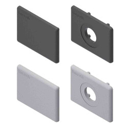 Zaślepka Ø tulei 8.4mm Szary Przykrywka Polipropylenowe