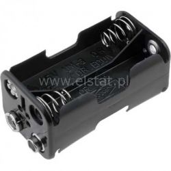 Koszyk na baterie 4xR6 ( II ) 2 strony+ napa