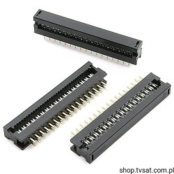 C3100-34ABSB00R Connector 2 x 17 Pin Ang to Tape THT HSUAN