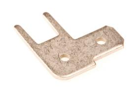 Konektor płaski Męski 4.8 x 0.8mm długość 13mm Izolacja: Nieizolowane Cyna na miedzi