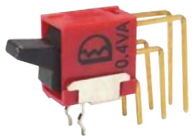 Przełącznik kołyskowy Wł.-(wł.) Nie 400 mA DPDT Czarny RS PRO