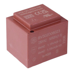 6V 2.3VA Encapsulated PCB Transformer 230V VTX-121-3023-206