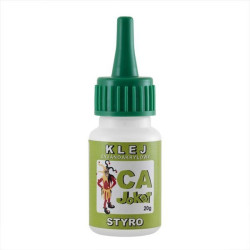 Cyanoacrylate Adhesive STYRO - JOKER CA Adhesive for Polystyrene - 20g