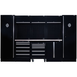 BUNKER&#xAE; 04402 Modular Storage Combo with Stainless Steel Worktop (16pc)