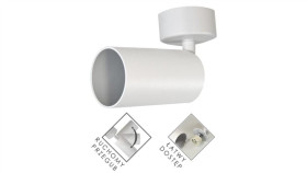 Lampa Spotlight Fargo 1Xgu10 Biała