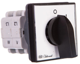 Łącznik krzywkowy 0-1-2-3 3P 40A IP65 Łuk 40-62 924062