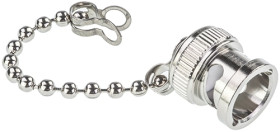 BNC Dust Cap and Chain Ni