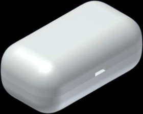 ABS enclosure, (L x W x H) 56 x 31 x 24 mm, gray, SOAP 10006.5 GRAU