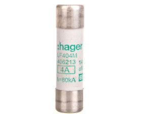 Bezpiecznik cylindryczny 14x51 aM 4A LF404M
