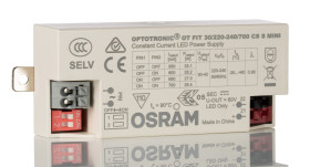 Sterownik LED napięcie wyjciowe: 42V 700mA napięcie wejściowe: 220 → 240 V. stabilizowany prądowo 30W Osram