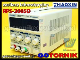Zasilacz laboratoryjny RPS-3005D 0-30V 5A