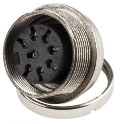 Gniazdo Din 8 -pinowe Montaż na panelu M16 100 V