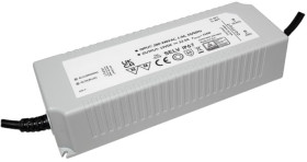 Sterownik LED napięcie wyjciowe: 12V 12.5A napięcie wejściowe: 180 - 277 V AC stabilizowany napięciowo 150W RS PRO