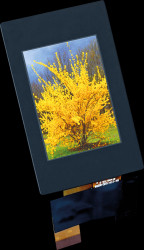 EA TFT020-23AITC TFT display 2.0", 40x30mm, 240x320 dot, full color, PCAP touch