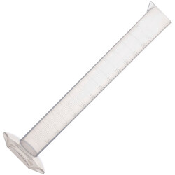 Rapid ECH0354E Cylinder Measuring Graduated-Hexagonal, Cap. 250ml PP