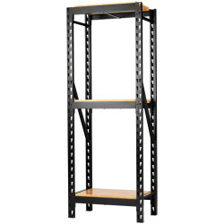 Draper 27794 BUNKER&#xAE; 14 Pcs Modular 3 Tier Racking - Hardwood Shelving 750mm