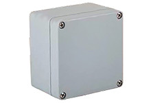 Obudowa Aluminium odlewane szerokość zew. 120 mm długość zew. 122 mm wys. zew. 80 mm Molex