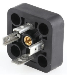 932597100, GSA 300 gniazdo na panel 4 tory, 400V, 16A