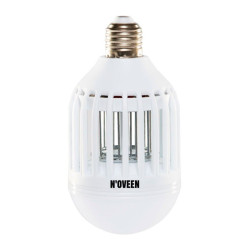 Żarówka LED E27 8W z lampą owadobójczą Noveen