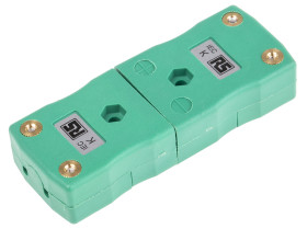 Złącze termoparowe Złącze termoparowe RS PRO do Termopara typu K Standardowy